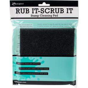 Ranger Ink Inkssentials Rub-It Scrub-It Stamp Cleaning Pad - 6"x6"