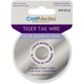 Craft Medley Tiger Tail Beading Wire 7-Strand .45mmx39'