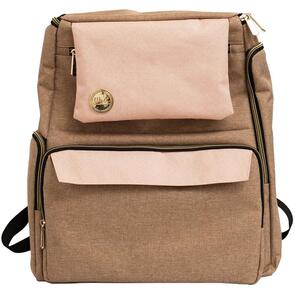 WRMK Crafter's Backpack - Taupe & Pink