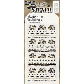 Stampers Anonymous Tim Holtz Layered Stencil - Nature