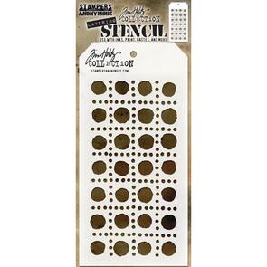 Stampers Anonymous Tim Holtz Layered Stencil - Dotted Line