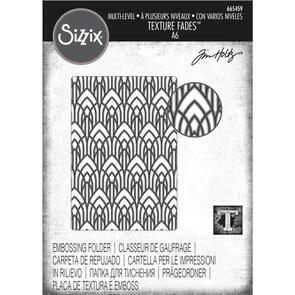 Sizzix Tim Holtz Multi-Level Embossing Folder - Arched