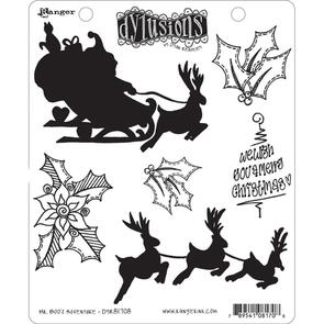 Ranger Ink Dylusions Cling Stamps - Mr. Boo's Adventure