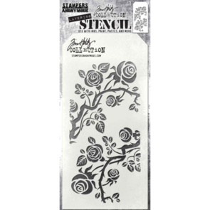 Stampers Anonymous Tim Holtz Layering Stencil - Thorned
