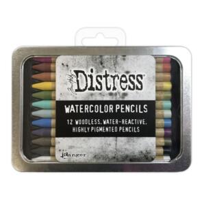 Ranger Ink Tim Holtz Distress Watercolor Pencils 12/Pkg-Set 1