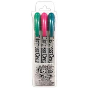 Ranger Ink Distress Crayon Pearl Set - Holiday Set #4