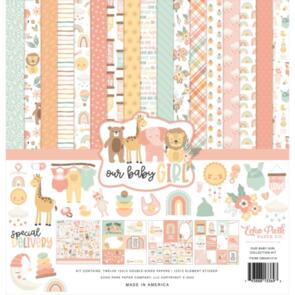 Echo Park Collection Kit 12"X12"-Our Baby Girl