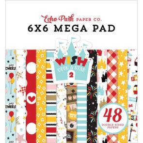 Echo Park Double-Sided Mega Paper Pad 6"X6" 48/Pkg-Wish Upon A Star 2