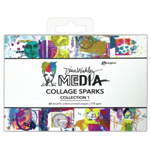 Ranger Ink Dina Wakley Media Collage Sparks - Collection 1