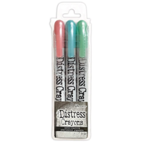 Ranger Ink Distress Crayon Pearl Set - Holiday Set #6