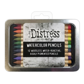 Ranger Ink Tim Holtz Distress Watercolor Pencil 12/Pkg - Set 4