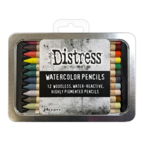 Ranger Ink Tim Holtz Distress Watercolor Pencil 12/Pkg - Set 5