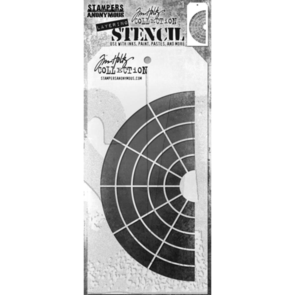 Stampers Anonymous Tim Holtz Layered Stencil - Wheel