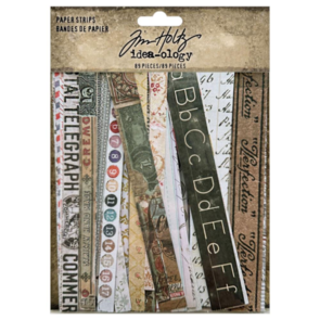 Idea-Ology Tim Holtz Idea-ology Paper Strips - 89 Pieces