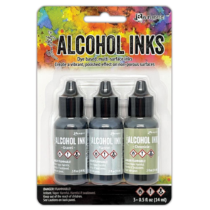 Ranger Ink Tim Holtz Alcohol Ink .5oz 3/Pkg - Crossroads