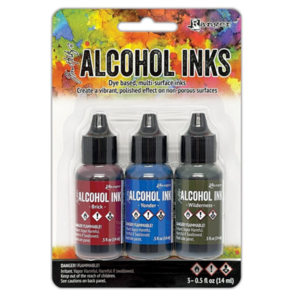 Ranger Ink Tim Holtz Alcohol Ink .5oz 3/Pkg - Expedition