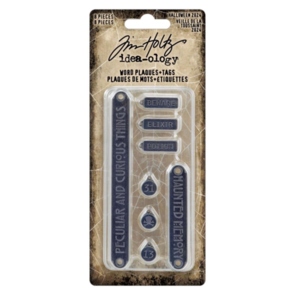 Idea-Ology Tim Holtz - Word Plaques + Tags