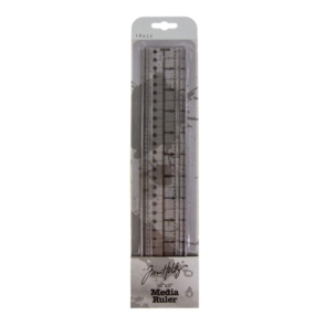 Tonic Tim Holtz Media Ruler - 12"X2"