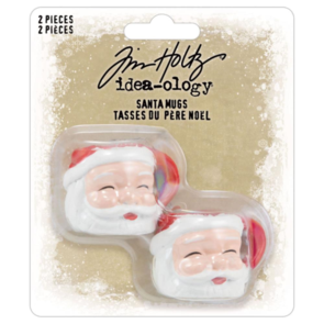 Idea-Ology Tim Holtz - Santa Mug - Christmas 2024