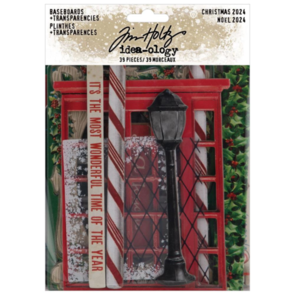 Idea-Ology Tim Holtz - Baseboards + Transparencies - Christmas 2024