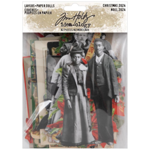 Idea-Ology Tim Holtz - Layers + Paper Dolls - Christmas 2024