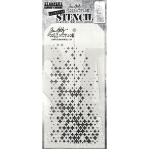 Stampers Anonymous Tim Holtz Layered Stencil - Tiny Holly