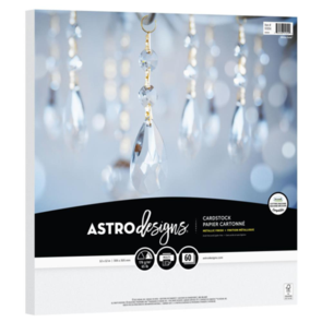 Neenah Astrodesigns 65lb Metallic Cardstock 12"X12" 60/Pkg