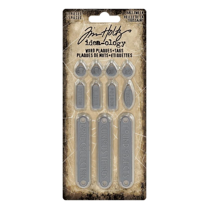 Idea-Ology Word Plaques + Tags - Halloween
