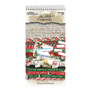 Idea-Ology Tim Holtz Sticker Book - Christmas 2025