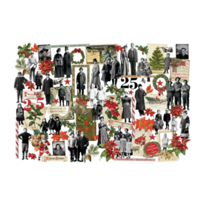 Idea-Ology Tim Holtz Layers + Paper Dolls - Christmas