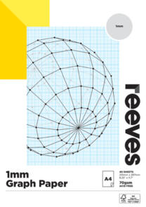 Reeves Graph Pad A4, 70gsm 40sheets