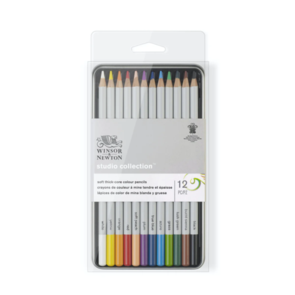 Winsor & Newton Watercolour Pencil Tin 12pc