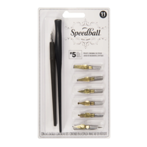 Speedball #5 Artist’s Pen and Nib Set