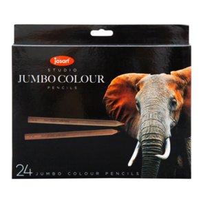 Jasart Studio Jumbo Colour Pencil Set/24