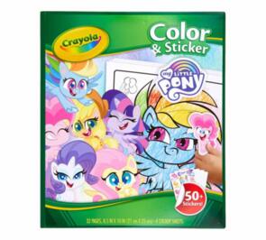 Crayola Color & Sticker Book My Little Pony