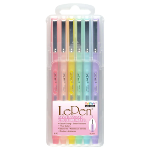 Marvy Le Pen Pastel Pens Set Of 6