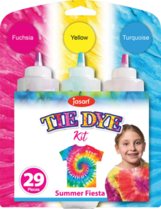 Jasart Tie Dye Kit - Summer Fiesta 3/Colours