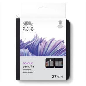 Winsor & Newton Coloured Pencil Set 27 Zip Case