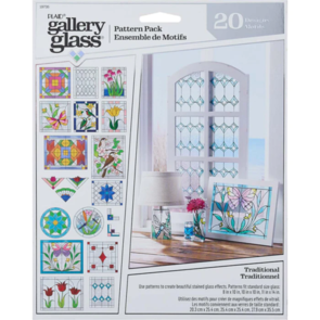 FolkArt Gallery Glass - Traditional Pack 20