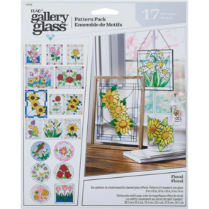 FolkArt Gallery Glass - Floral Pack 17