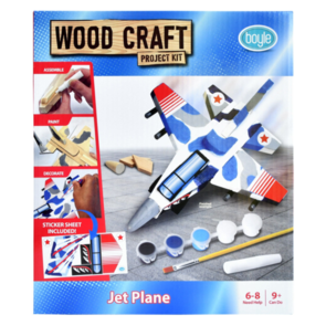 Boyle Wood Craft Project Kit - Jet Plane