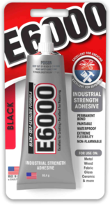 Eclectic Products E6000 Adhesive - Black