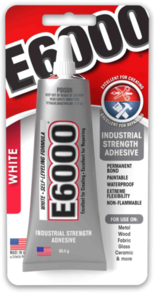 Eclectic Products E6000 Adhesive - White