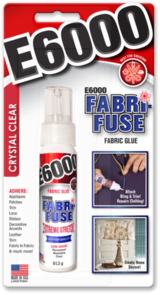 Eclectic Products E6000 Fabri-Fuse - Crystal Clear Fabric Glue