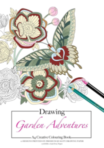 Jasart Colouring Book A4 - Garden Adventures