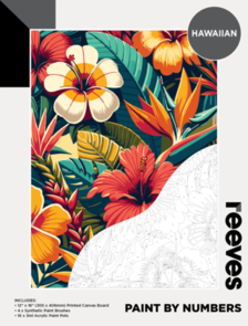 Reeves Paint By Number - Hawaiian
