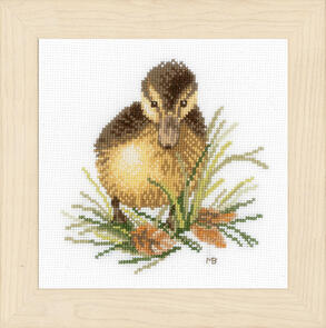 Lanarte  Cross Stitch Kit - Duckling I