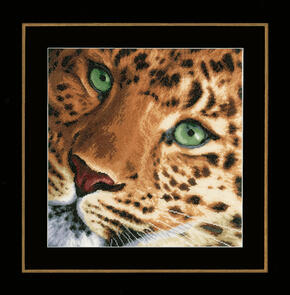 Lanarte  Cross Stitch Kit - Leopard