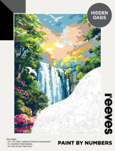 Reeves Paint By Numbers - Hidden Oasis