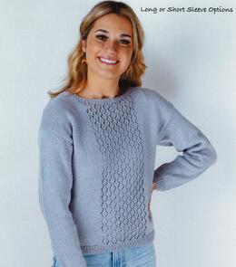 Alpaca Yarns 2210 Lace Top or Sweater - Knitting Pattern / Kit